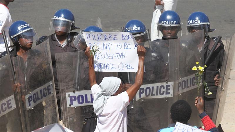 A protest leader said Wednesday's demonstration was just a build-up to a "national shutdown" on August 31 A protest leader said Wednesday's demonstration was just a build-up to a "national shutdown" on August 31