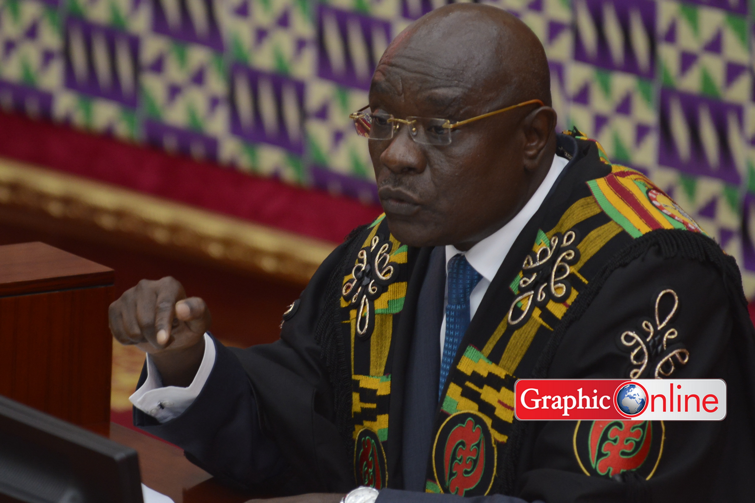 Mr Doe Adjaho —Speaker of Parliament Parliament approves $80m for purchase of prepayment meters