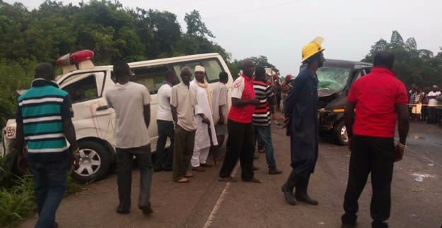 Accident on Cape Coast road; 2 dead, several injured