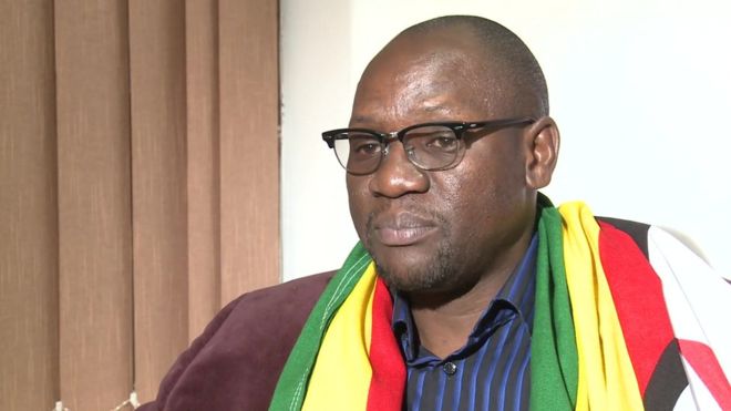 Evan Mawarire said stay-at-home protests were best as they were within the law Evan Mawarire said stay-at-home protests were best as they were within the law
