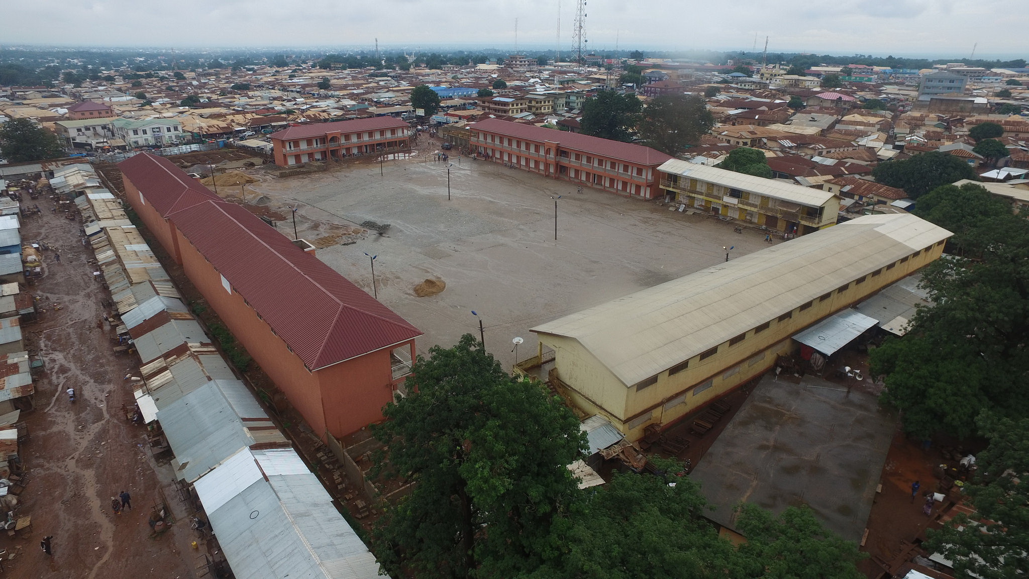 A view of the Aboabo Market inaugurated in Tamale A view of the Aboabo Market inaugurated in Tamale