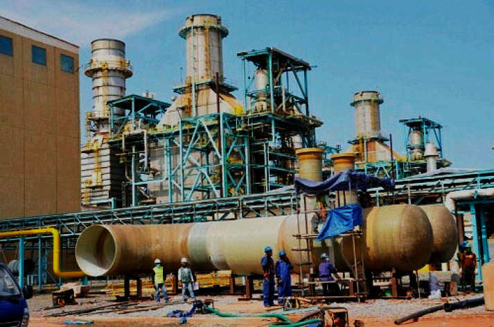 The Chinese loan aided the Aboadze Gas infrastructure The Chinese loan aided the Aboadze Gas infrastructure