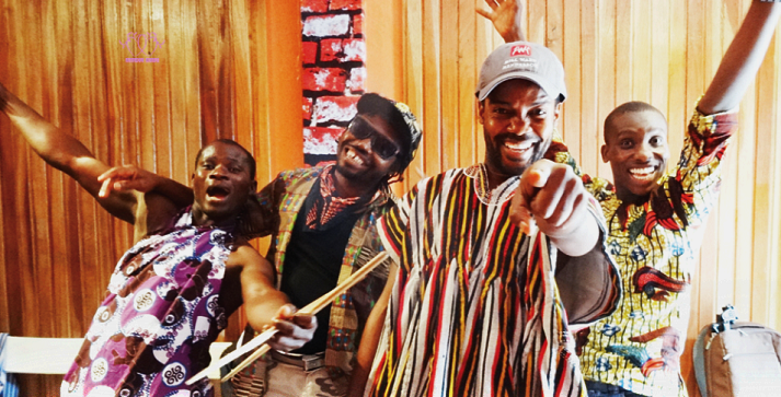 Constant Boty (infront) and the Guru Guru group Constant Boty (infront) and the Guru Guru group