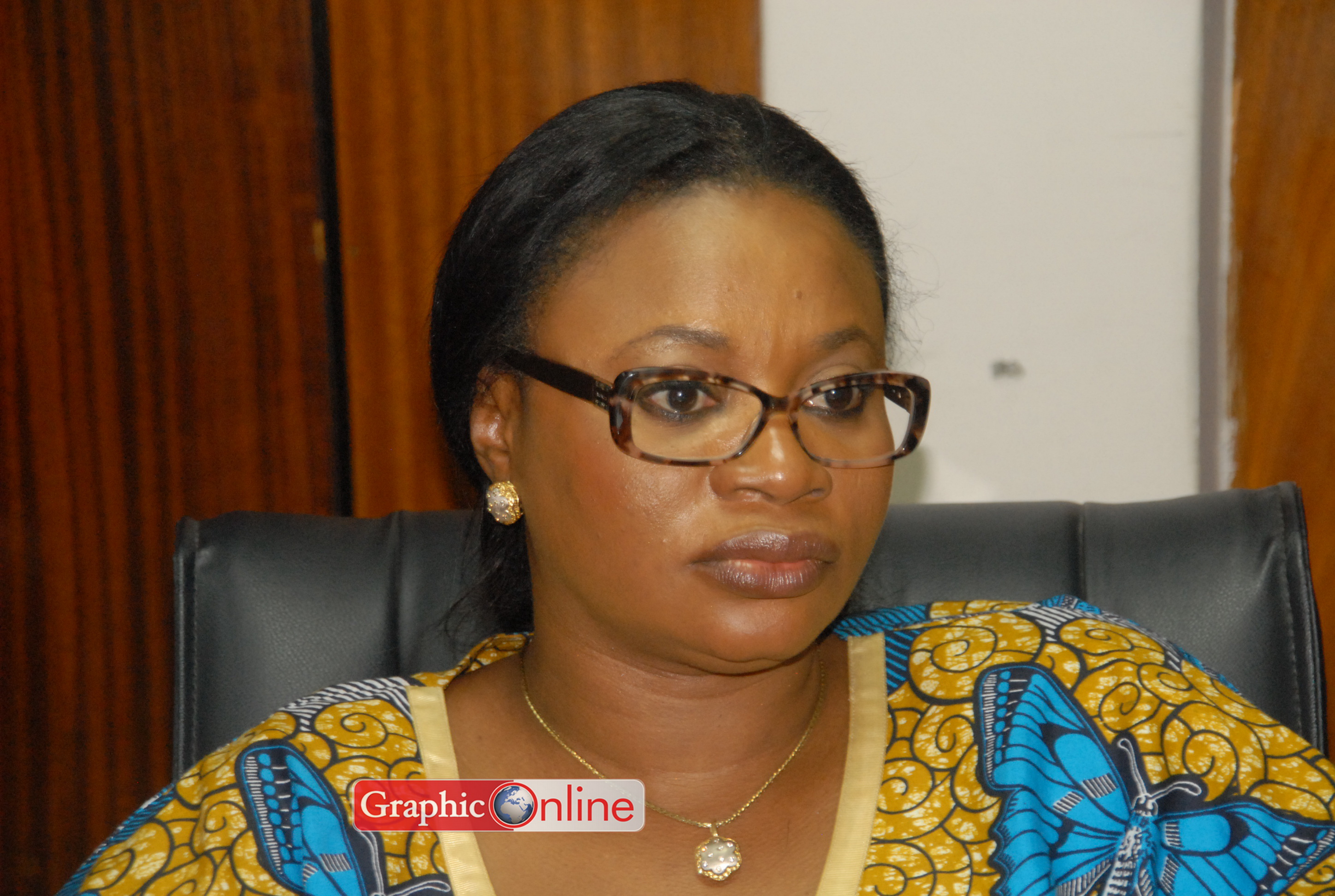 Mrs Charlotte Osei — EC boss