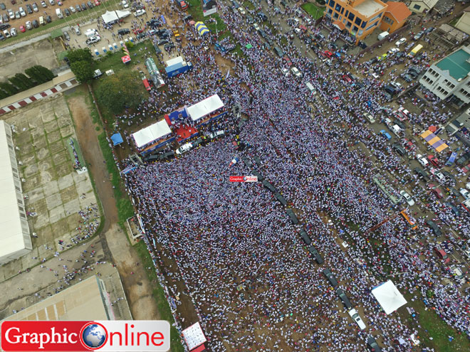 Carnival mood at NPP manifesto rally (photos)