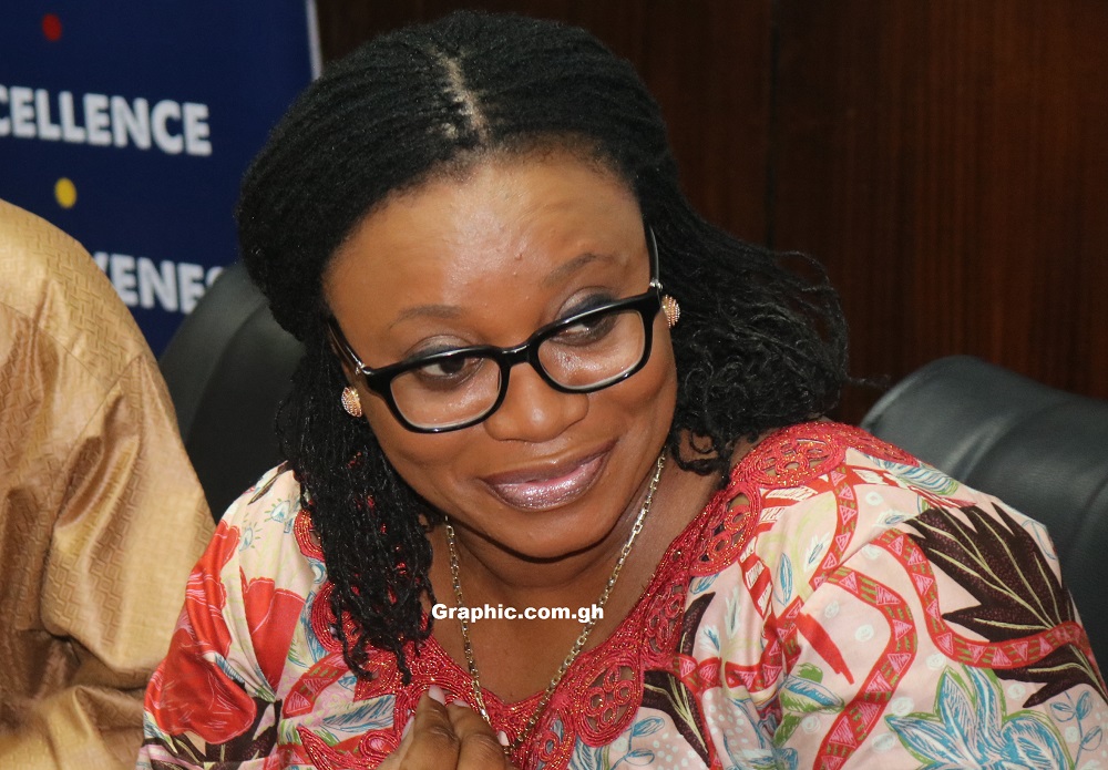 Mrs Charlotte Osei, EC chairperson Mrs Charlotte Osei, EC chairperson