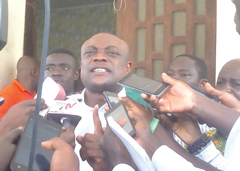 Mr Maurice Ampaw — Lawyer for GCPP GCPP threatens to expose EC