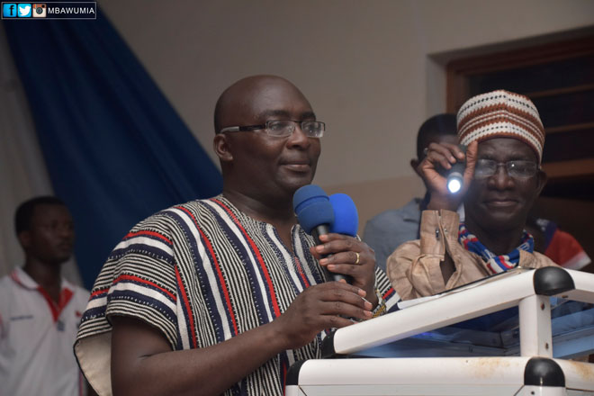 Pledge to restore nursing trainee allowance is 419 promise - Bawumia