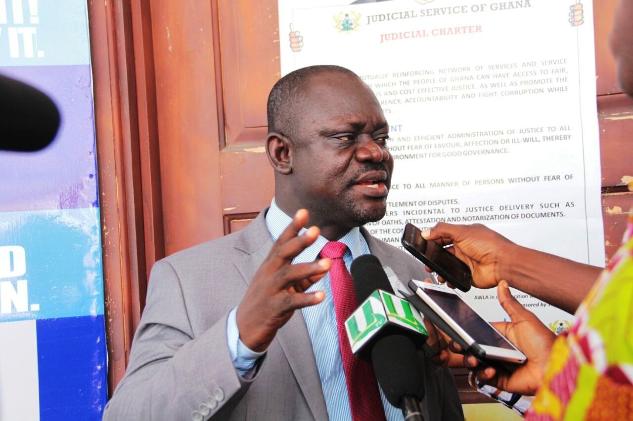 President of JUSAG, Alex Nartey JUSAG to withdraw services over unpaid consolidated salaries