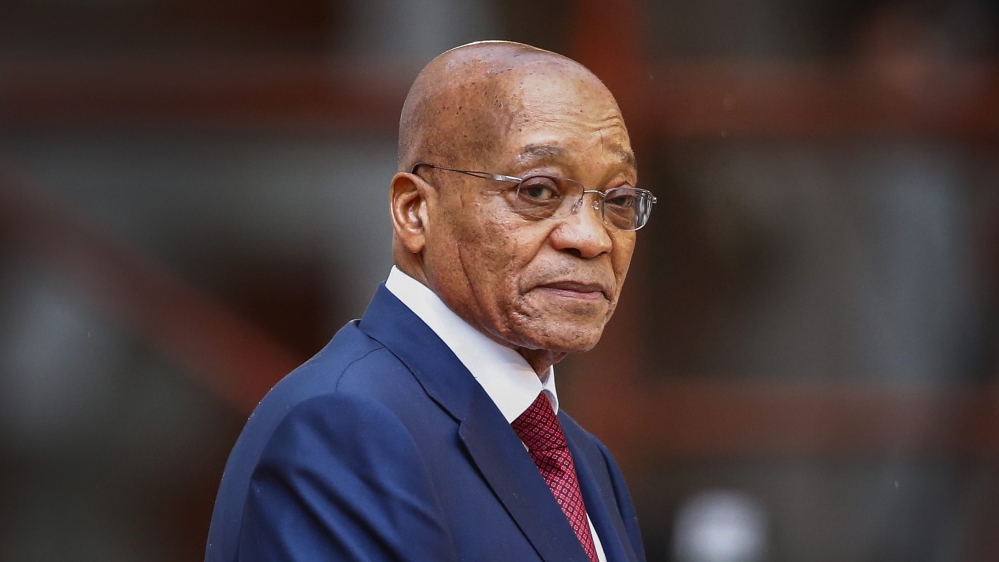 South African President Jacob Zuma South Africa to withdraw from war crimes court