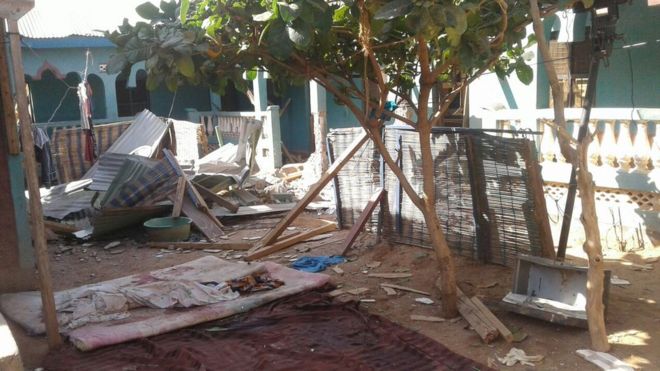 Those killed were staying in this guest house 'Al-Shabab' kill 12 in Kenya attack