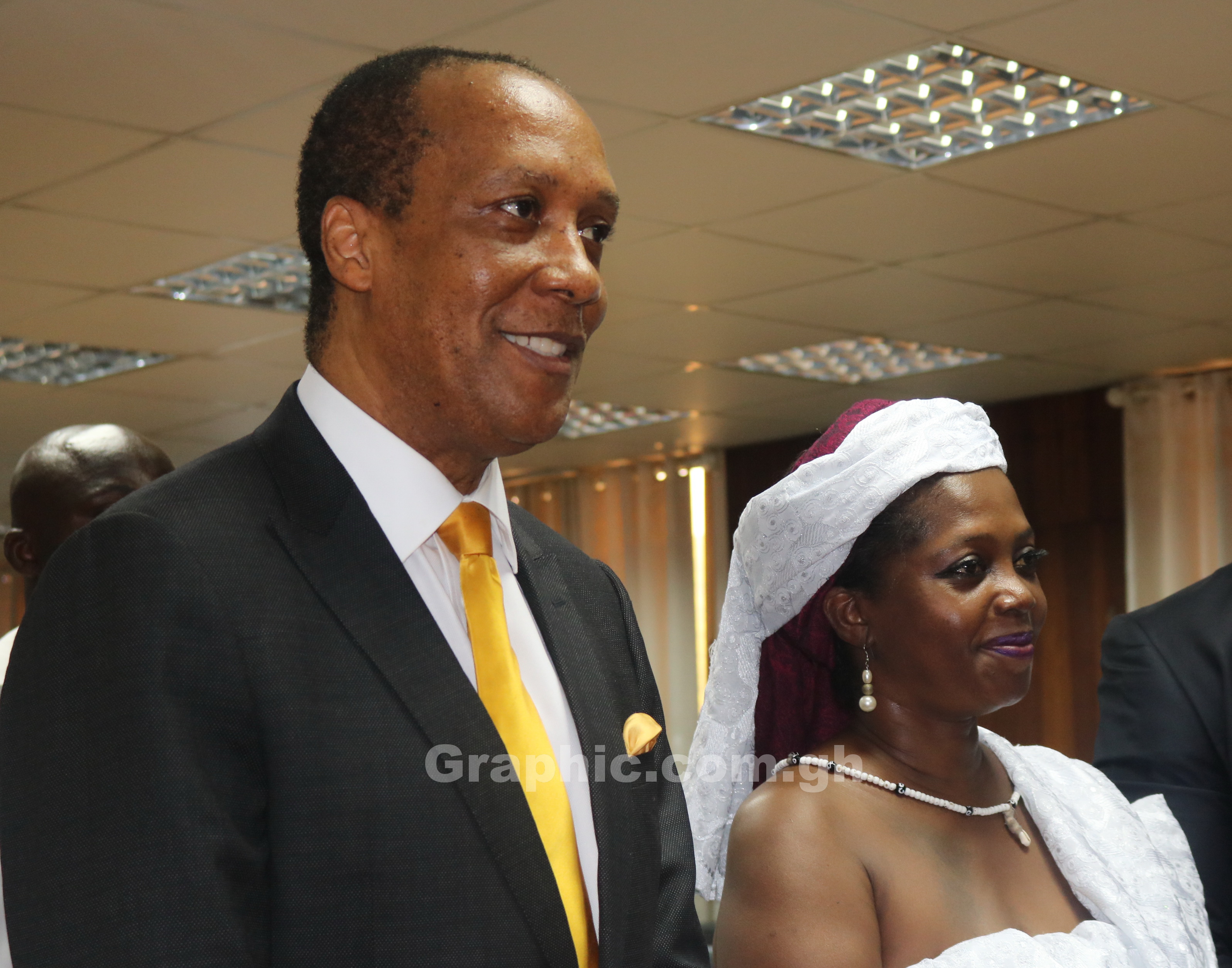 Kwame Asiedu Walker and his running mate, Lady Tamara Kwame Asiedu Walker and his running mate, Lady Tamara