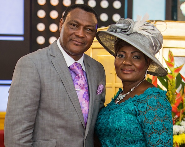Apostle General Sam Korankye Ankrah and his wife, Mama Rita