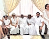  Oheneba Akwasi Abayie (middle) with Nana Konadu Agyeman-Rawlings (3rd from right) and her children