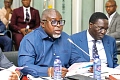 Anthony Kwasi Sarpong, Commissioner- General, Ghana Revenue Authority, answering questions at the Public Accounts Committee of Parliament. Picture: ELVIS NII NOI DOWUONA 