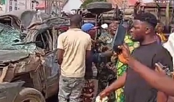 A scene from where the accident occurred.