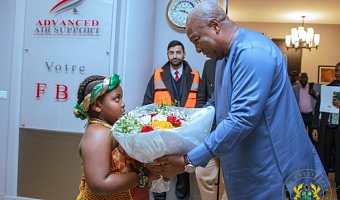 President Mahama on official visit to France & Egypt
