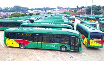 FLASH BACK: The Aayalolo buses at the terminal