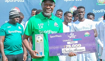 Charles Akonnor — Scoops Coach of the Month award