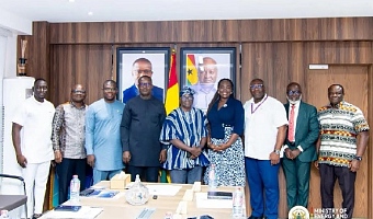 John Jinapor, Energy Minister with the Board of Nuclear Power Ghana