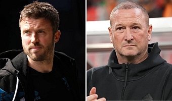 Steve Holland (right) worked under Jose Mourinho, Antonio Conte and Rafael Benitez at Chelsea