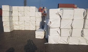 Customs intercept suspected illicit tablets hidden in ceiling fan containers at Takoradi Port