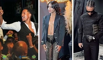 Adonay Berhane (L), Wongelawit Gebre Endrias (C) and Yohannes Mekonnen (R) were arrested because of their clothing