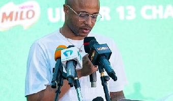 André Dede Ayew, Ambassador 2025 Milo U-13 Champions League