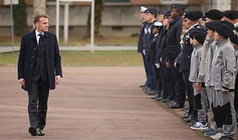 President Macron said the new form of voluntary service was an 