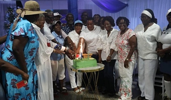 Golfers celebrate icon Mona Captan at Golden Jubilee Swing in Tema