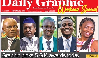 Albert Kwabena Dwumfour, President of the Ghana Journalists Association