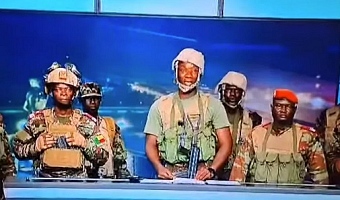 The soldiers said they were suspending the constitution and dissolving the government and political parties