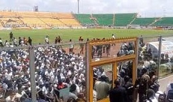 Stampede at Baba Yara Stadium leaves five injured during GAF screening