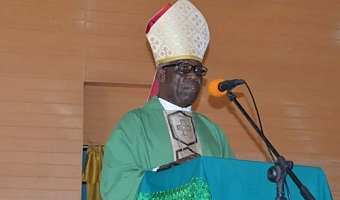 Bishop Gabriel Akwasi Abiabo Mante of Ghana's Jasikan Diocese. Credit: St. John of God Society Ghana/Facebook