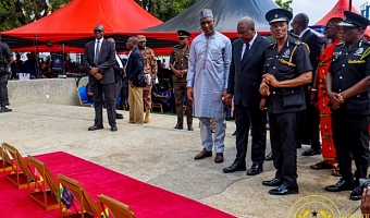Ultimate Sacrifice: President Mahama leads tributes for 54 deceased Police officers lost between 2023-2025