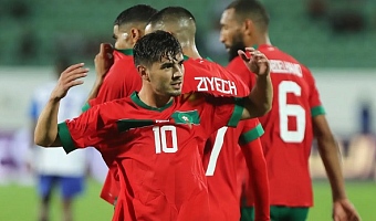  Brahim Díaz of Morocco leads the chart with four goals 