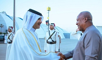 President Mahama in Qatar for 2025 Doha Forum