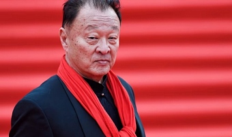 Actor Cary-Hiroyuki Tagawa at the closing ceremony of the 40th Moscow International Film Festival in Moscow, Russia, on April 26, 2018. 
