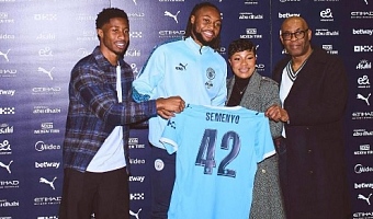 Photos from Semenyo’s Manchester City signing: Parents, siblings and more