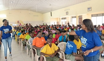 'Reject it. Resist it. Report it': NCCE takes anti-corruption message to Tema school