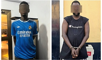 Two arrested in Accra over guns, Tramadol and stolen police phone
