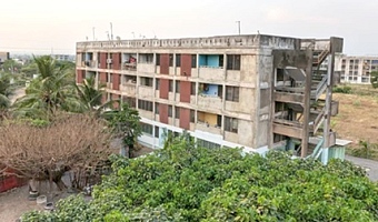 Some of the structures marked for demolition