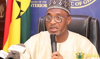 Minister for the Interior - Mohammed Muntaka Mubarak