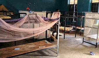 Bunk beds in a dormitory of St. Mary's School, in Papiri, Niger state, Nigeria, in an undated handout image obtained by Reuters on November 23, 2025, following reports of a kidnapping of more than 300 children and staff from the Catholic school on November 21, 2025. Social Communications Department/Catholic Diocese of Kontagora/Handout via REUTERS/File Photo