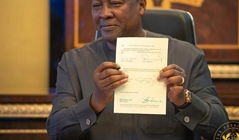 Mahama signs Act to scrap COVID-19 Health Recovery Levy from January 2026