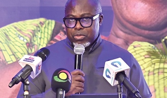 Anthony Sarpong — Acting Commissioner-General, GRA, addressing participants in the forum