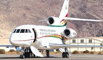 The Presidential jet