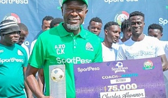  Charles Akonnor — Scoops Coach of the Month award