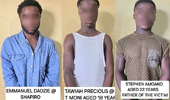 Police arrest three over viral video of toddler given alcohol at Kade