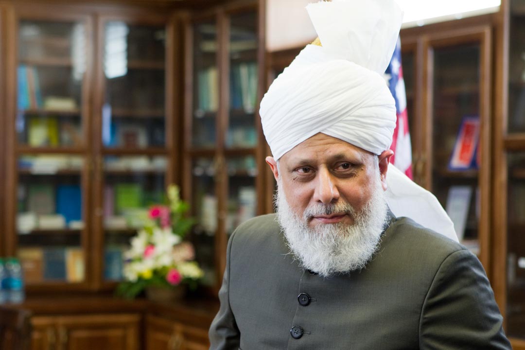 The spiritual leader of the Ahmadiyya Muslim community, Hazrat Amirul Momineen Khalifatul Masih V Women have a role to play in Islam - Ahmadiyya Leader